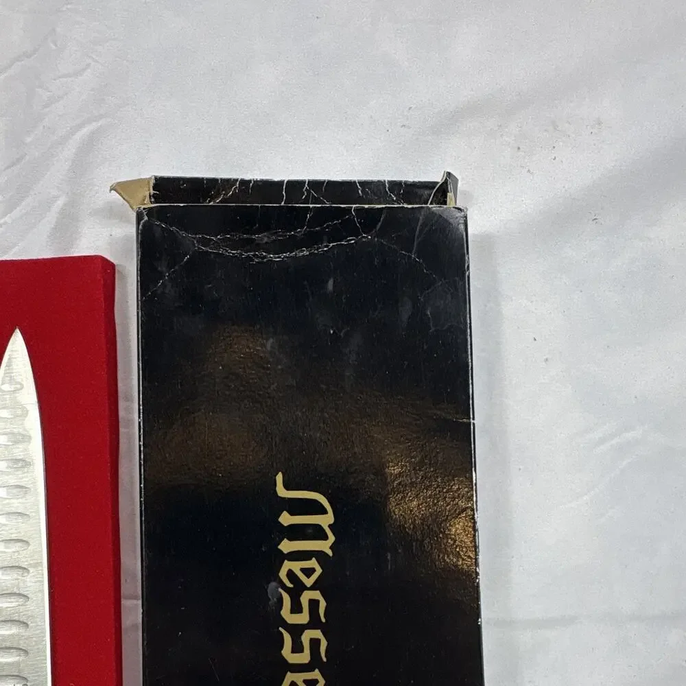 Messermeister 2pc Carving Set 8in Slicing Knife 5011-8K & Fork 5029-7